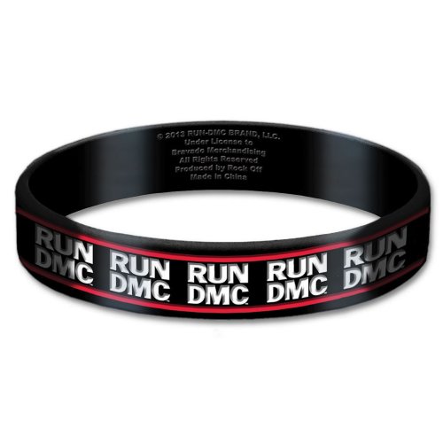 Run DMC Gummy Wristband: Logo - Run DMC - Merchandise - Bravado - 5055295368972 - November 25, 2014