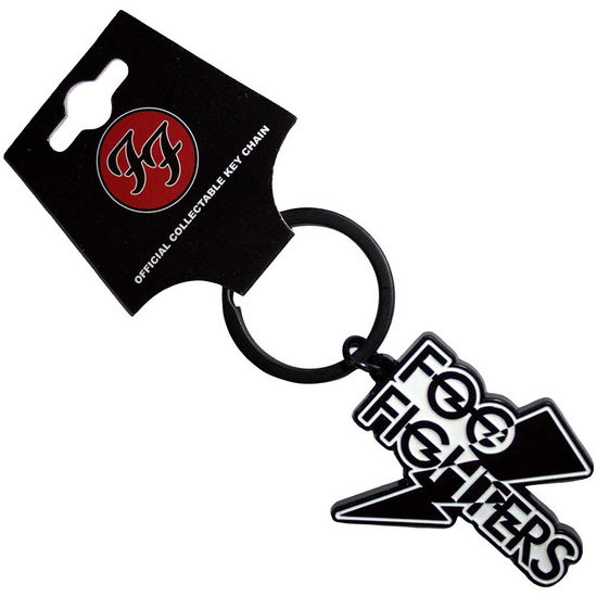 Foo Fighters Keychain: Flash Logo - Foo Fighters - Produtos - - 5056737252972 - 3 de maio de 2024