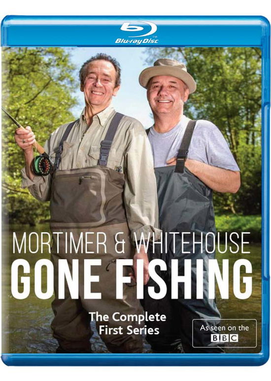 Cover for Mortimer  Whitehouse Gone Fishing · Mortimer and Whitehouse  Gone Fishing Series 1 (Blu-ray) (2019)