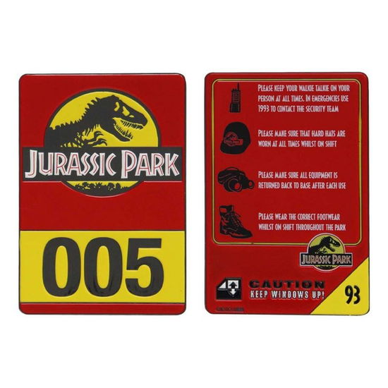 Cover for Fanattik · Jurassic Park Metallbarren 30th Anniversary Jeep L (Zabawki) (2023)