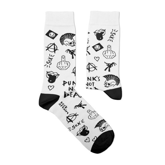 Punks Not Dead · Punks Not Dead (Eur 41-46/uk 7½-11½/us 8-12) (Socks) [size L] (2024)