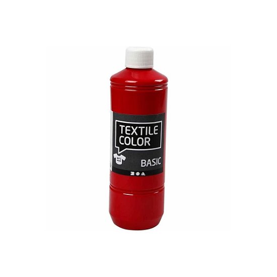 Cover for Creative Company · Textilfarbe - Rot - 500 Ml (HOBBY) (N/A)