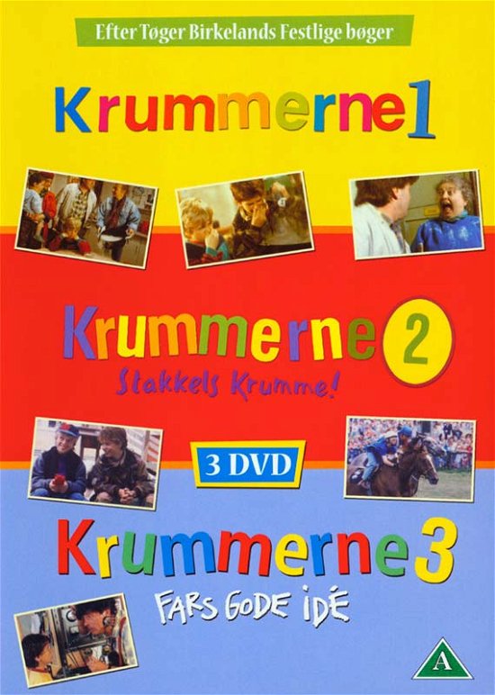 Krummerne · Krummerne 1-3 (DVD) (2015)