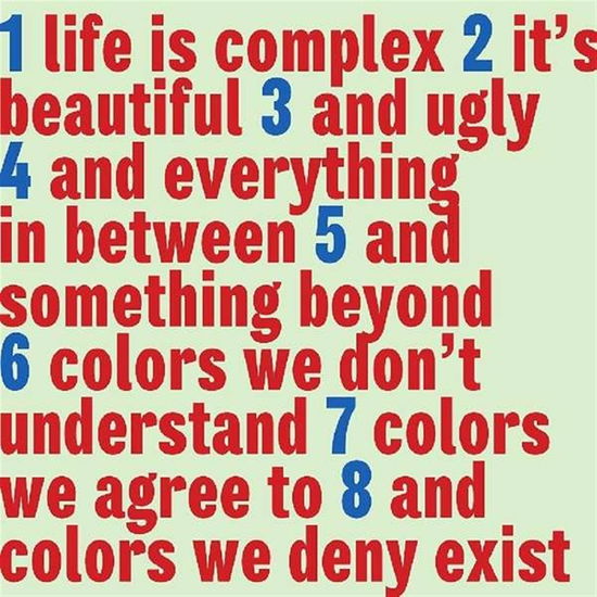 Cover for Alternative Facts · Life Is Complex It'S Beautiful And Ugly (CD) (2017)
