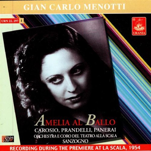 Cover for G.C. Menotti · Amelia La Ballo (CD) (2006)