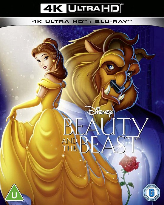 Cover for Beauty And The Beast (Animated) (4K Ultra HD) (2021)