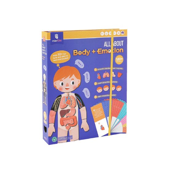 Magnetic Learning Box - All About Body And Emotion - (me097) - Mieredu - Merchandise -  - 9352801000972 - 