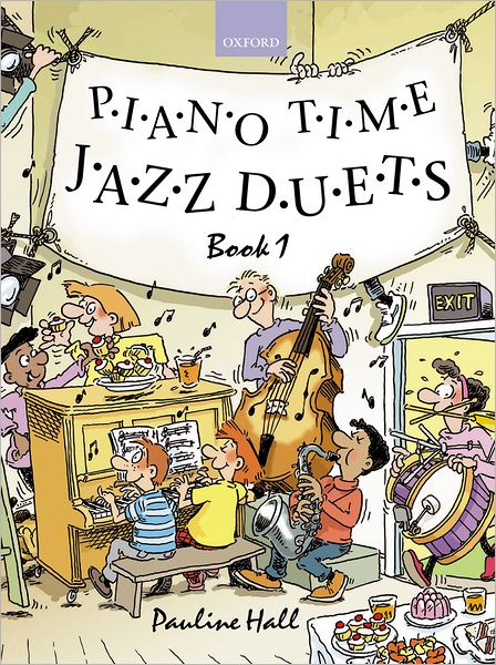 Cover for Hall · Piano Time Jazz Duets Book 1 - Piano Time (Partituren) (2006)