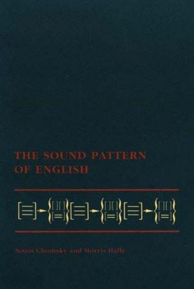 Cover for Noam Chomsky · The sound pattern of English (N/A) (1991)