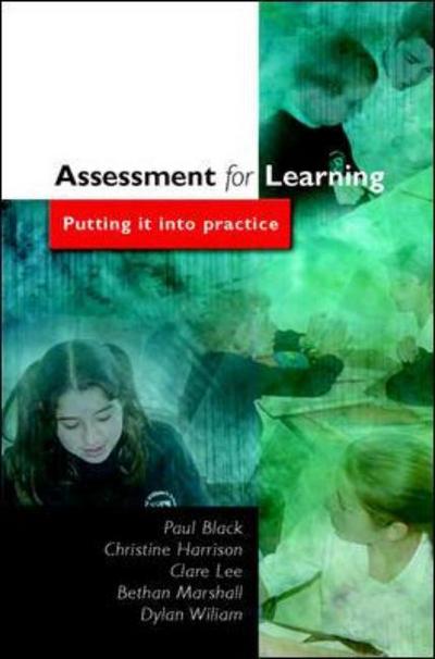 Cover for Paul Black · Assessment for Learning (Paperback Book) [Ed edition] (2003)