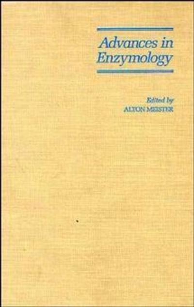 Cover for A Meister · Advances in Enzymology and Related Areas of Molecular Biology, Volume 70 - Advances in Enzymology and Related Areas of Molecular Biology (Hardcover Book) [Volume 70 edition] (1996)