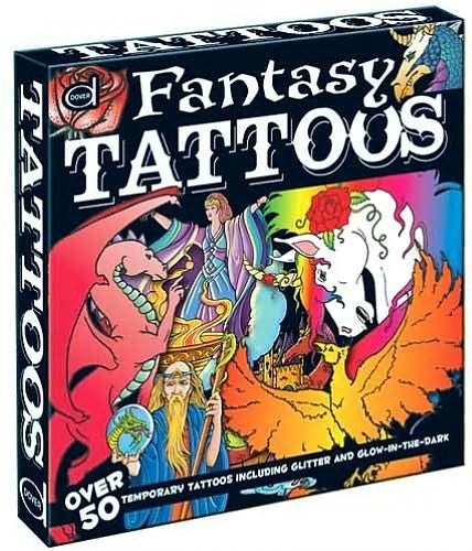 Cover for Dover · Fantasy Tattoos - Dover Fun Kits (Book) (2011)