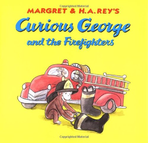 Curious George and the Firefighters - Curious George - H. A. Rey - Bøker - HarperCollins - 9780618494972 - 1. august 2004