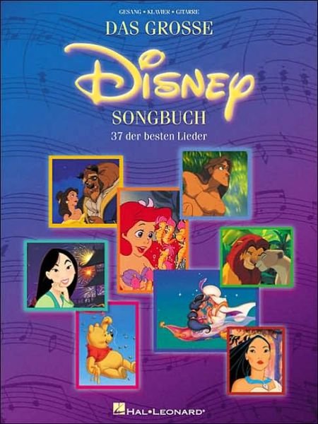 Das Grosse Disney Songbuch -  - Libros - Music Sales Ltd - 9780711988972 - 1 de marzo de 2001