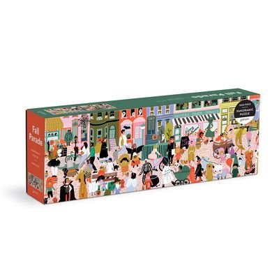 Cover for Galison · Fall Parade 1000 Piece Panoramic Puzzle (SPILL) (2022)