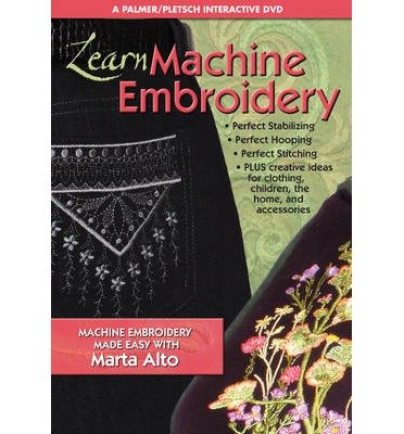 Cover for Marta Alto · Learn Machine Embroidery: Machine Embroidery Made Easy with Marta Alto (DVD) (2013)