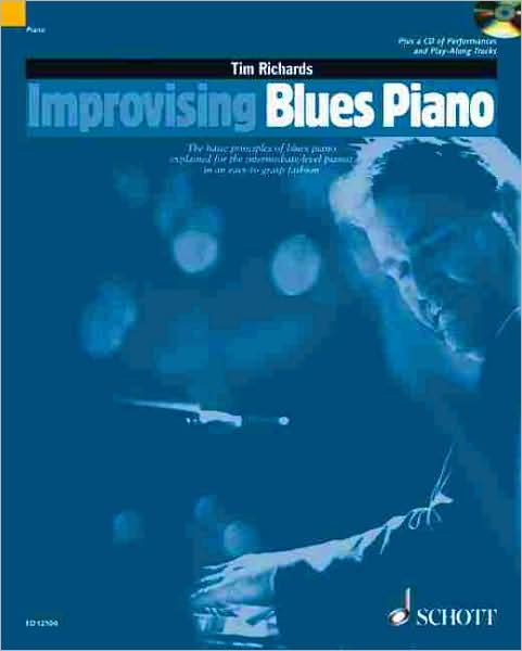 Cover for Tim Richards · Improvising Blues Piano - Schott Educational Publications (Book) (1997)