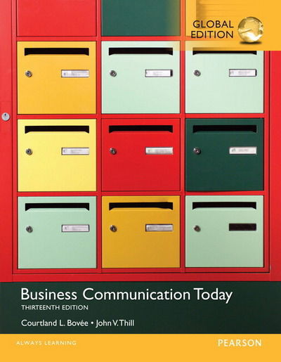 Cover for Courtland Bovee · Business Communication Today OLP wih eText, Global Edition (Book) (2015)