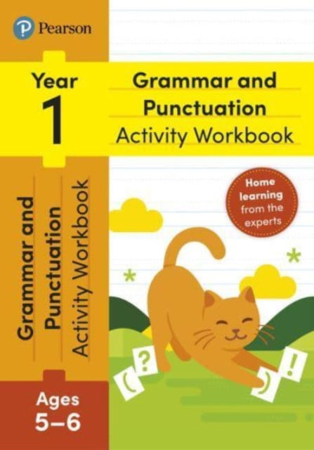 Cover for Hannah Hirst-Dunton · Pearson Learn at Home Grammar &amp; Punctuation Activity Workbook Year 1 (Paperback Book) (2022)