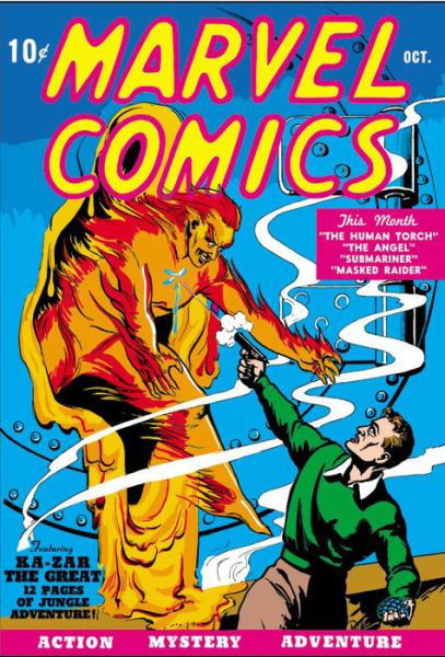 Cover for Marvel Comics · Golden Age Marvel Comics Omnibus Vol. 1 (Hardcover bog) (2019)