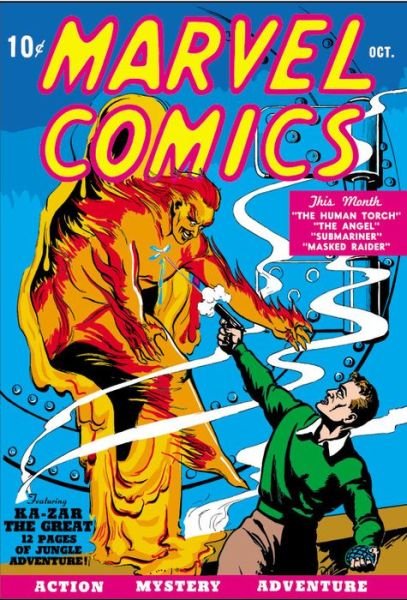 Cover for Marvel Comics · Golden Age Marvel Comics Omnibus Vol. 1 (Hardcover Book) (2019)