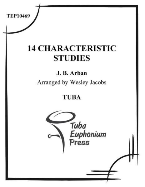 Cover for Jean-baptiste Arban · 14 Characteristic Studies (Paperback Bog) (2015)