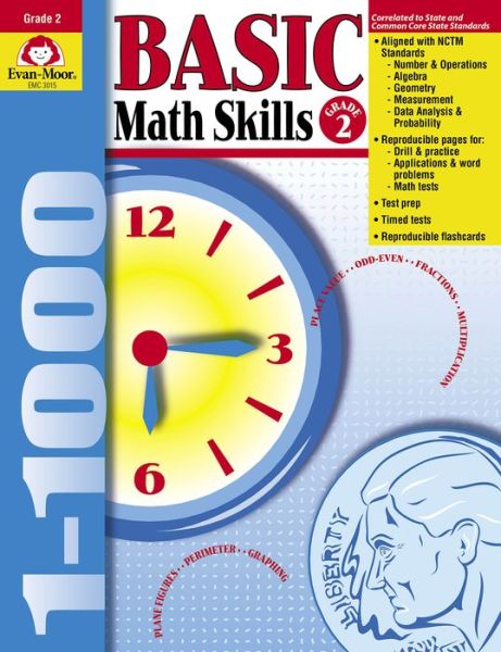 Cover for Jo Ellen Moore · Basic Math Skills, Grade 2 (Paperback Book) (2003)