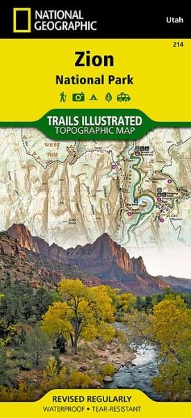 Zion National Park: Trails Illustrated National Parks - National Geographic Maps - Bøger - National Geographic Maps - 9781566952972 - 2022