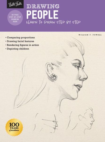 Cover for William F. Powell · Drawing: People with William F. Powell: Learn to draw step by step - How to Draw &amp; Paint (Paperback Book) [Revised edition] (2019)