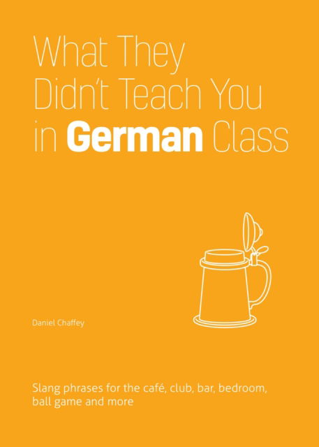 Cover for Daniel Chaffey · What They Didn't Teach You in German Class: Slang Phrases for the Cafe, Club, Bar, Bedroom, Ball Game and More (Paperback Book) (2023)