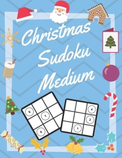 Cover for In Point Puzzle Books · Christmas Sudoku Medium (Paperback Book) (2019)