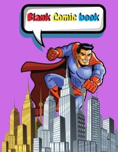 Cover for Tony Reed · Comic Book Blank for kids (Paperback Bog) (2021)