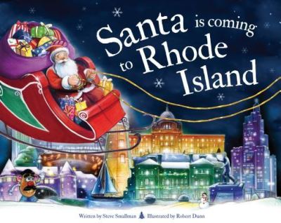 Cover for Steve Smallman · Santa is Coming to Rhode Island (Hardcover Book) (2019)