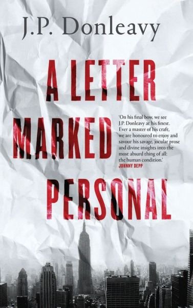 Cover for J.P. Donleavy · A Letter Marked Personal (Paperback Book) (2019)