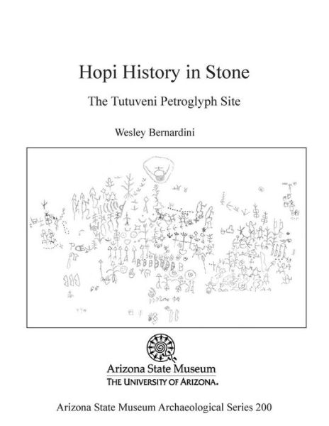 Cover for Hopi History in Stone : The Tutuveni Petroglygh Site (Paperback Book) (2015)