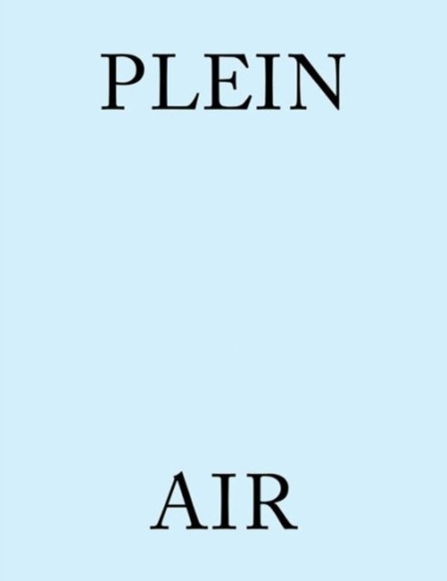 Cover for Plein Air (Gebundenes Buch) (2016)