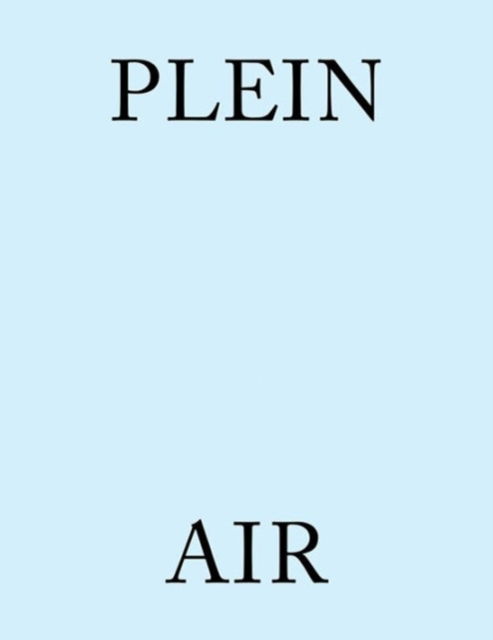 Cover for Plein Air (Hardcover Book) (2016)