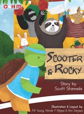 Cover for Scott Shimada · Scooter and Rocky (Hardcover Book) (2021)