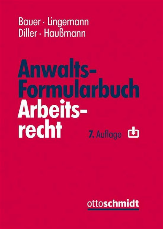 Cover for Bauer · Anwalts-Formularbuch Arbeitsrecht (Book)