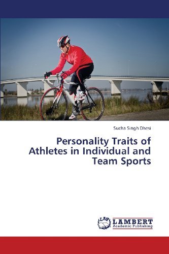 Cover for Sucha Singh Dhesi · Personality Traits of Athletes in Individual and Team Sports (Taschenbuch) (2013)