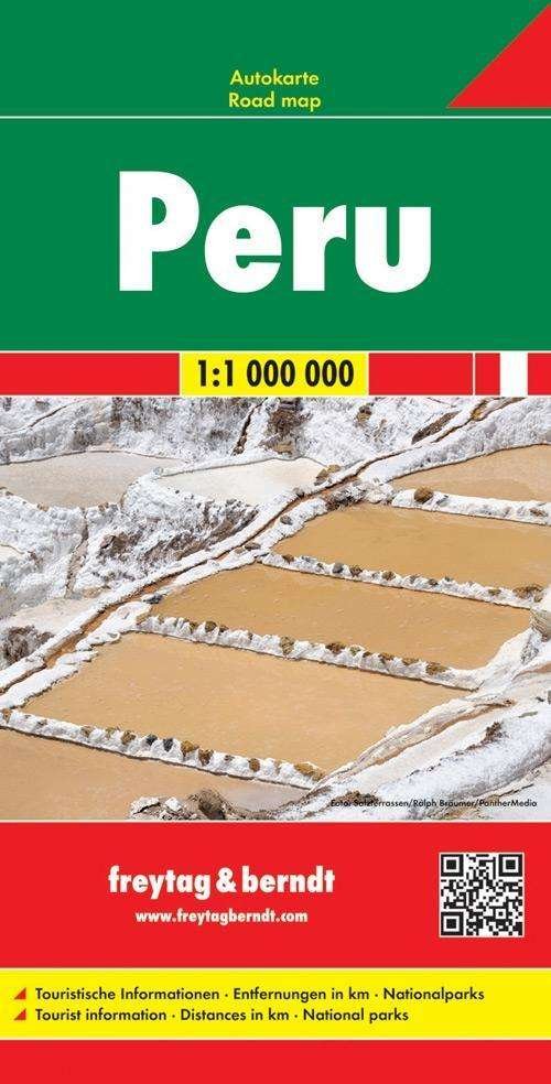Cover for Freytag &amp; Berndt · Peru Road Map 1:1 000 000 (Map) (2017)