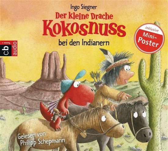 Der Kleine Drache Kokosnuss Bei den Indianern - Ingo Siegner - Gadżety - Penguin Random House Verlagsgruppe GmbH - 9783837108972 - 19 września 2011