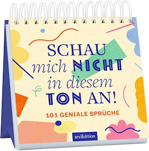Cover for Carina Lindmeier · Schau mich nicht in diesem Ton an! (Book) (2025)