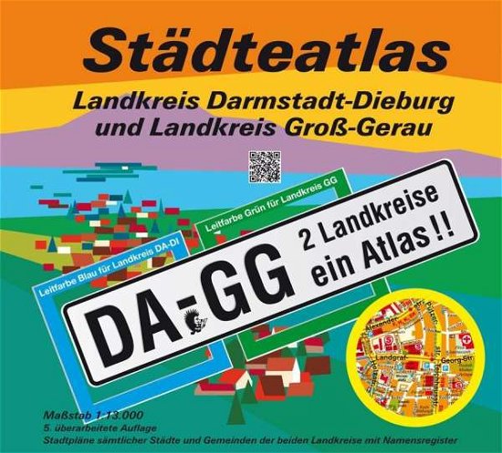 Cover for Messer · Städteatlas Landkr. Darmstadt-Di (Bog)