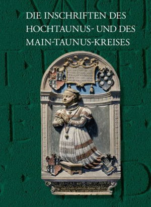 Cover for Monsees · Die Inschriften des Hochtaunus- (Book) (2020)