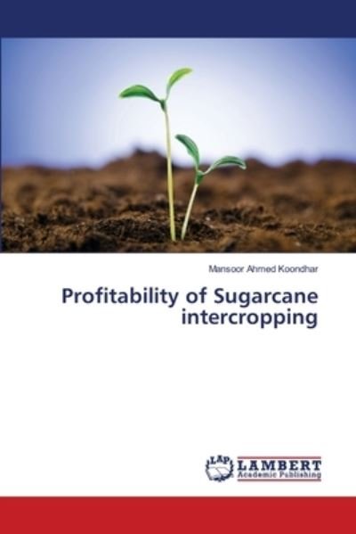 Cover for Koondhar · Profitability of Sugarcane int (Book) (2018)