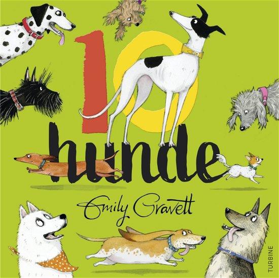 Cover for Emily Gravett · 10 hunde (Gebundenes Buch) [1. Ausgabe] (2023)