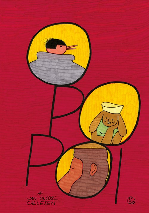 Cover for Jan Oksbøl Callesen · O Po Poi (Bound Book) [1st edition] (2021)