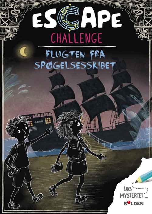Cover for Christian Thielmann · Escape: Escape Challenge: Flugten fra Spøgelsesskibet (Taschenbuch) [1. Ausgabe] (2025)