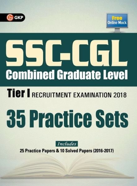 Cover for Gkp · Ssc Cgl Combined Graduate Level Tier I 35 Practice Papers 2018 (Paperback Bog) (2020)